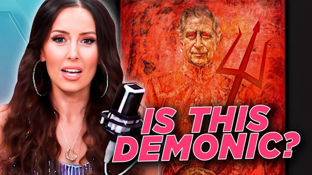 Satanic Vibes: The New 'King Charles Portrait' Looks Demonic