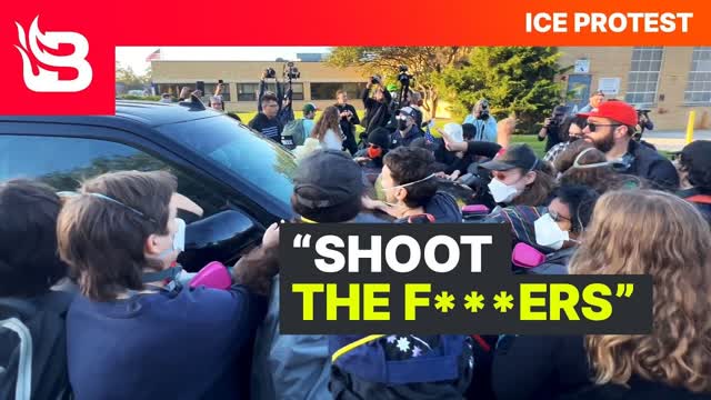 Anti-ICE Mob BLASTED by Tear Gas & Pepper Balls after Attacking Agents