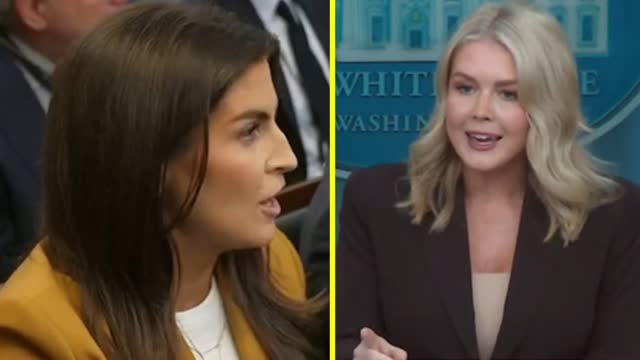 Karoline Leavitt Flips the Script on CNN's Kaitlan Collins at W.H. Press Briefing