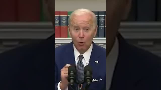 Biden EMBARRASSES Himself on Live TV Reading off Teleprompter | #shorts