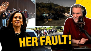 INSANE: Kamala Harris BLAMES TRUMP for the Migrant Crisis on MSNBC!