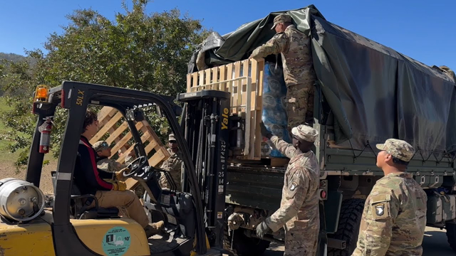 FOOTAGE: Retired Special Forces LEAD Hurricane Relief Efforts in NC