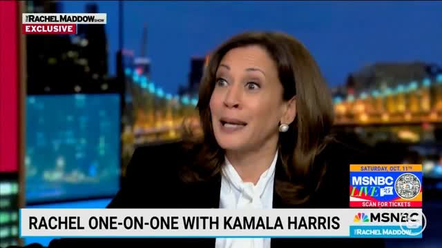 Kamala Harris' NEW Interview on MSNBC is a Must-See Trainwreck!