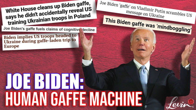 Biden's Gaffe Machine Could Destroy America | @LevinTV