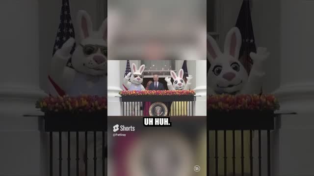 Biden Embarrasses Himself with "Easter Bunnies"