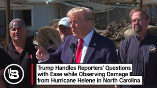 Trump's Hurricane Visit Turns into Q&A Masterclass with Media