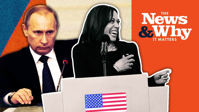 VP Kamala CACKLES, Makes WEIRD Joke When Asked About Ukraine | The News & Why It Matters | Ep 973