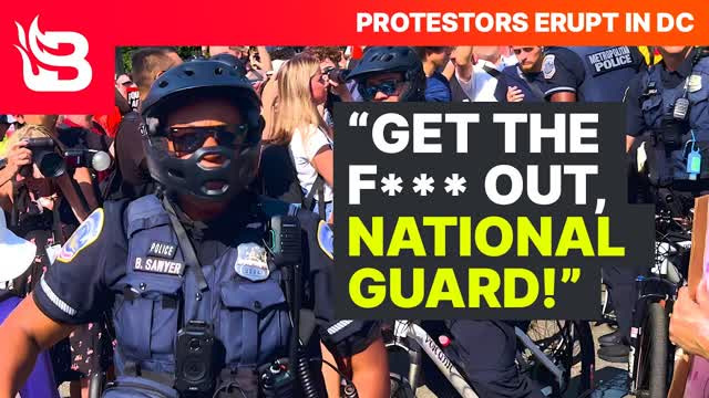 "FREE DC!" - Protesters HARASS National Guard in DC | Exclusive Footage