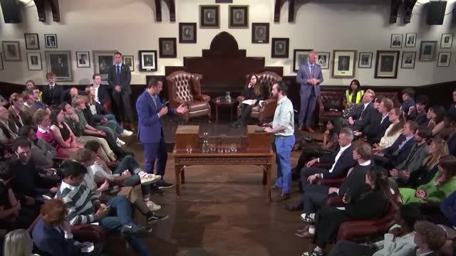 Charlie VS 400 Cambridge Students And A Professor