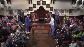 Charlie VS 400 Cambridge Students And A Professor