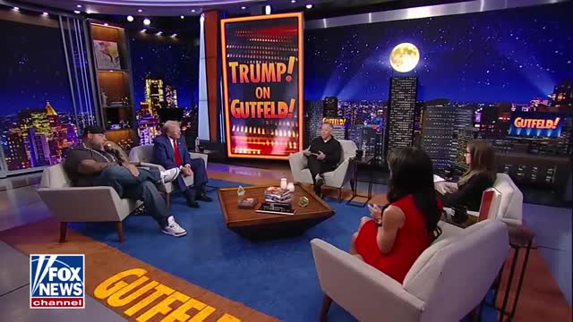 Trump makes first in-studio ‘Gutfeld!’ appearance