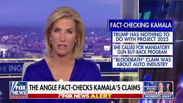 Laura Here are Kamala Harris' ‘5 biggest lies’