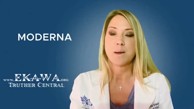Dr. Carrie Madej, explaining the 3 major components of the Moderna vaccine and the implications