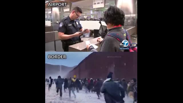 There is a two-tiered immigration system in the US. The TSA must be abolished immediately.