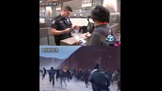 There is a two-tiered immigration system in the US. The TSA must be abolished immediately.