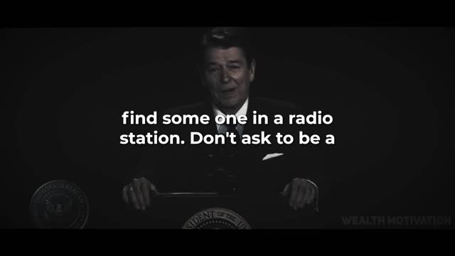 RONALD REAGAN'S Speech NO ONE Wants To Hear  Ronald Reagan Powerful Speech