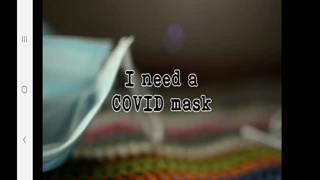 COVID Mask (Monster mash)