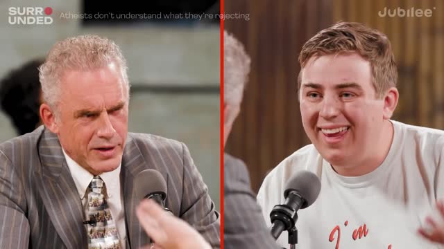 Jordan Peterson vs 20 Atheists  Surrounded
