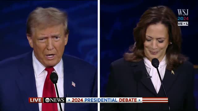 Full Debate Harris vs. Trump in 2024 Presidential Debate