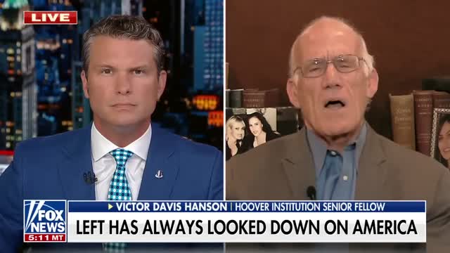 The Left talking nonstop about civil war Victor Davis Hanson
