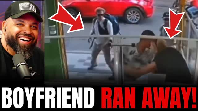 Boyfriend Runs Away in Fear as Girlfriend Is Robbed by Mugger ?
