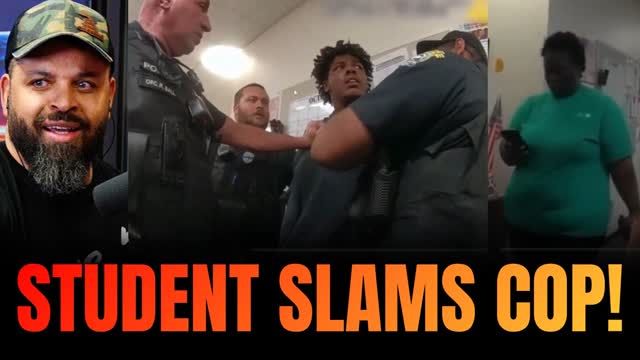 Student SLAMS Cop then Mom Shows Up and Make Things Worse!