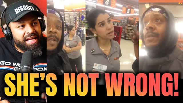 Autozone Employee FOLLOWS Black Man Around Store Over a Backpack then this happens?!