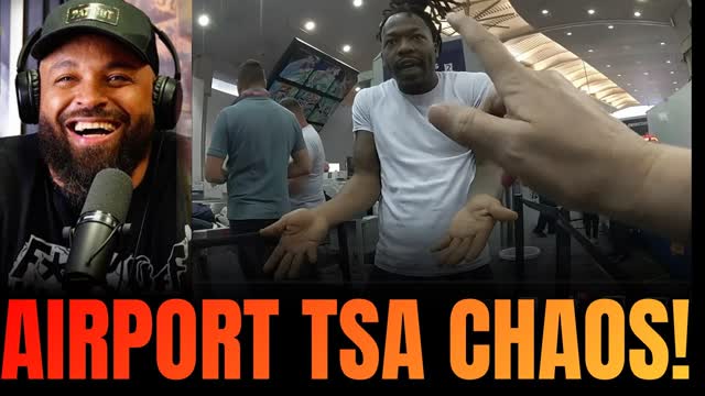 Man Does the UNTHINKABLE during TSA  Screening at Airport