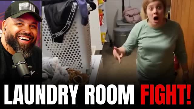 Apartment Laundry Room dispute EXPLODES into Heated Stand-OFF!