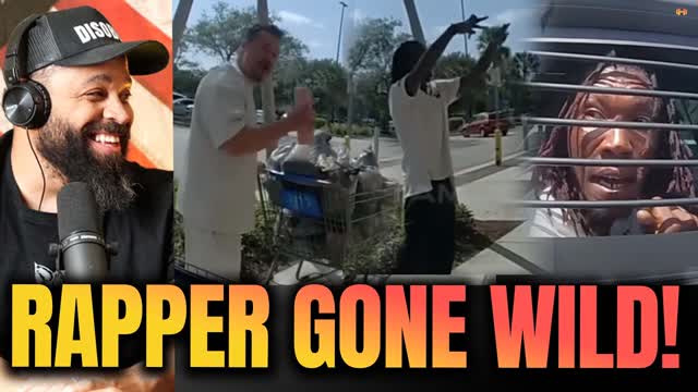 Rapper Throws Gang Signs at Walmart FAFO When Cops Shows Up