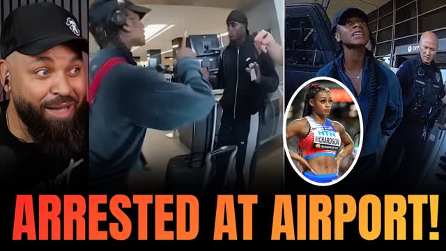 Bodycam Released: Track Star Sha�Carri Richardson Arrested at Airport after ATTACKING boyfriend