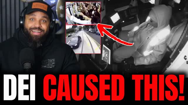 Black Woman Falls Asleep Driving Train then she Blames the Racist Brake System?