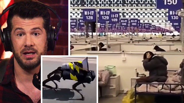 FOOTAGE: China’s New BLACK MIRROR Lockdowns will make your skin crawl!!! | Louder With Crowder