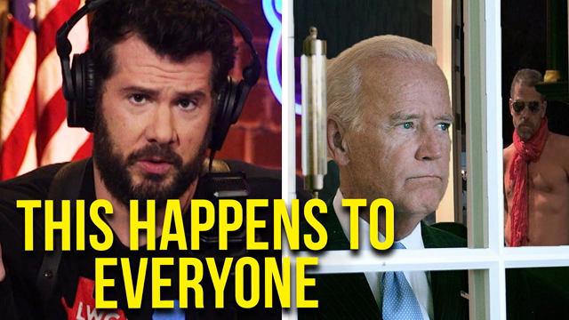 Biden Pretends Hunter's Blackmail Pics Are Normal | Louder With Crowder