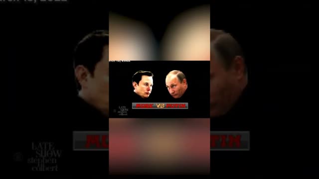 DISAPPOINTING! Stephen Colbert's Late Elon VS Putin Sketch #shorts