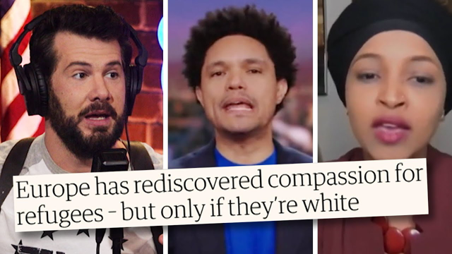 MSM LOSERS Try To Make The Ukraine Crisis About RACE! | Louder With Crowder