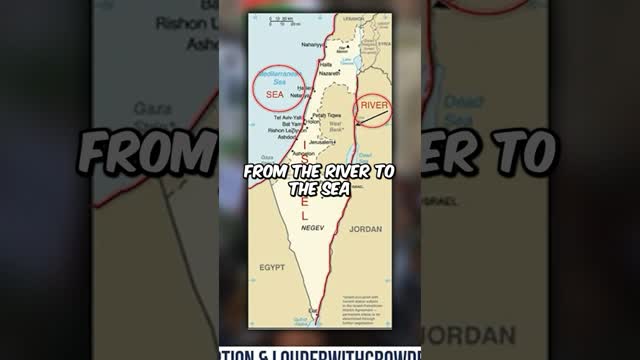 “From the River to the Sea” Explained in 45 seconds!