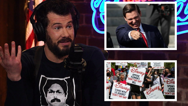 Ron DeSantis STRIKES BACK at GAY GAY GAY Hollywood! Guest Ben Shapiro | Louder with Crowder