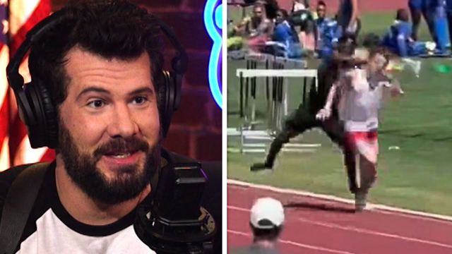 Runner Gets 'Will Smith -ed' On Track! | Louder With Crowder