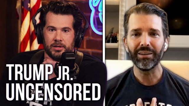 [Exclusive] Donald Trump Jr drops INSIDER INFO on FBI Raid & Passports | Louder With Crowder