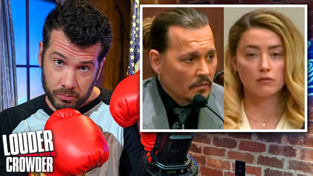 CALLING OUT MEDIA LIES: Johnny Depp's Battle for MEN'S RIGHTS vs Amber Heard! | Louder with Crowder