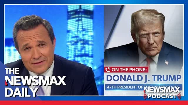 President Trump Speaks with Greg Kelly | The NEWSMAX Daily (10/07/25)