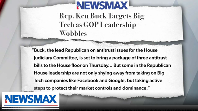 Big Tech is afraid of competition, antitrust bill | Ken Buck | National Report