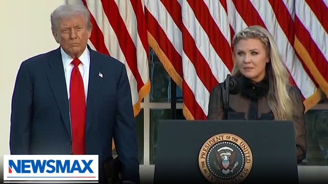 'Never stopped fighting for freedom': Erika Kirk accepts Charlie's Presidential Medal of Freedom