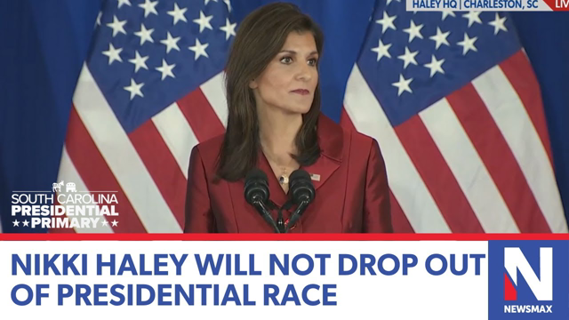 Nikki Haley speaks after her loss in the South Carolina primary