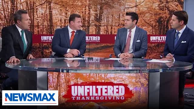 An 'Unfiltered' Thanksgiving roundtable with NEWSMAX's Higbie, Kelly, Schmitt and Finnerty