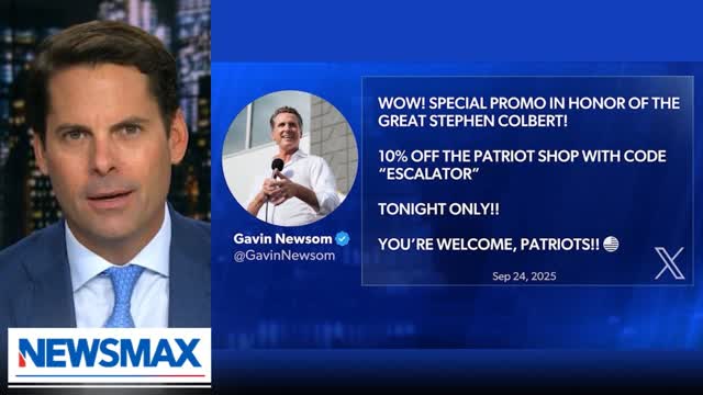Finnerty: Gavin Newsom wants to be the Trump of the left