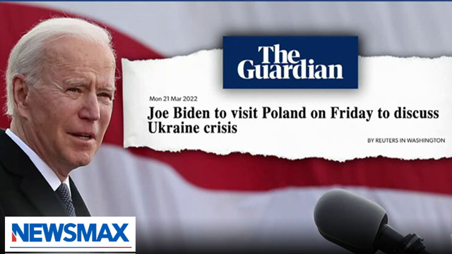 I'm worried about Joe wandering off and ending up on the wrong side of the border | Eric Bolling