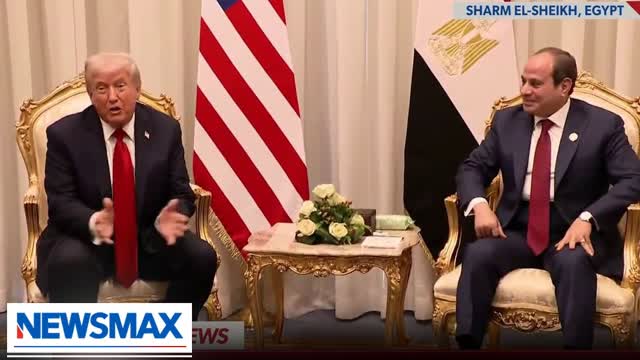 'It's been a great honor': Trump hails Gaza deal with Egyptian President Sisi