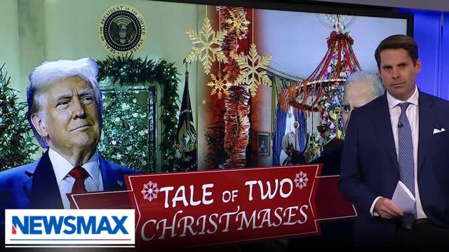 �Disturbing�: Rob Finnerty reflects on Biden�s White House Christmas decor